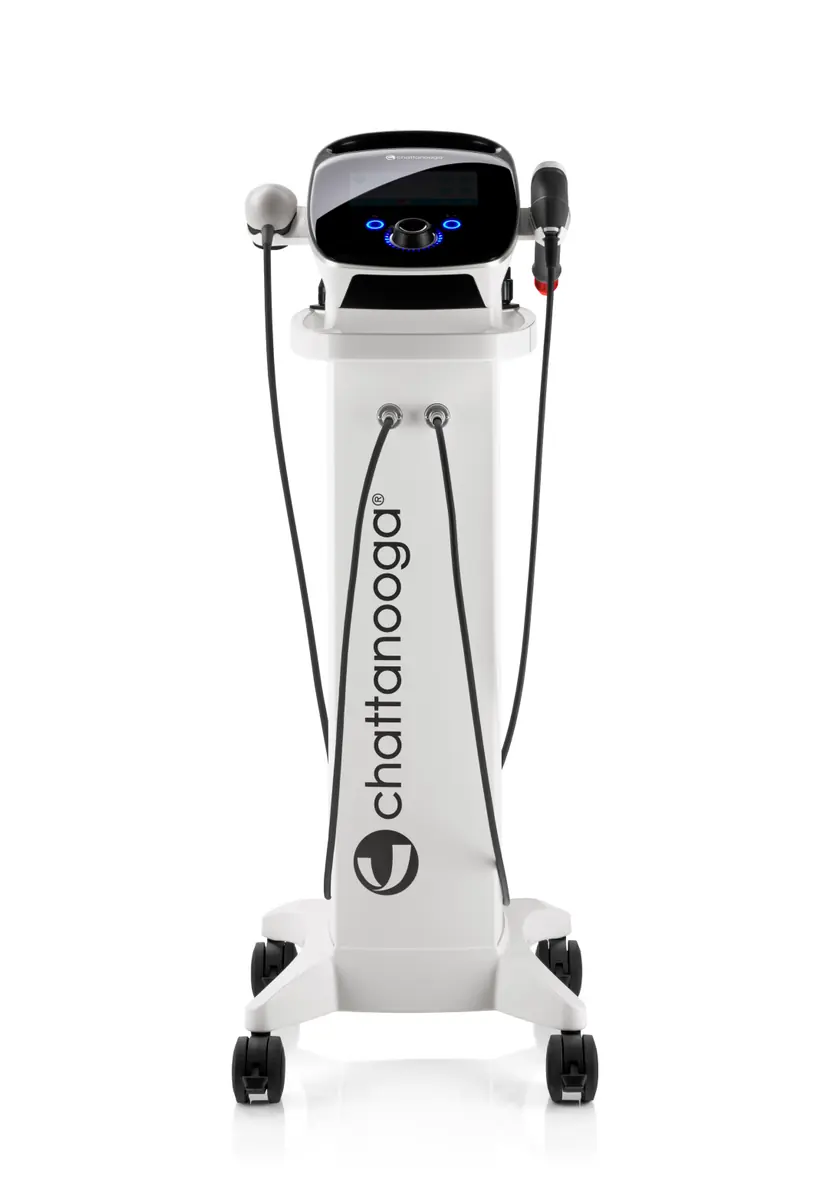 Intelect RPW 2 radial pressure wave system with cart and handpieces